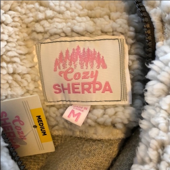ALMOST SOLD OUT! NWT Cozy Sherpa Fleece Pullover - Picture 4 of 4